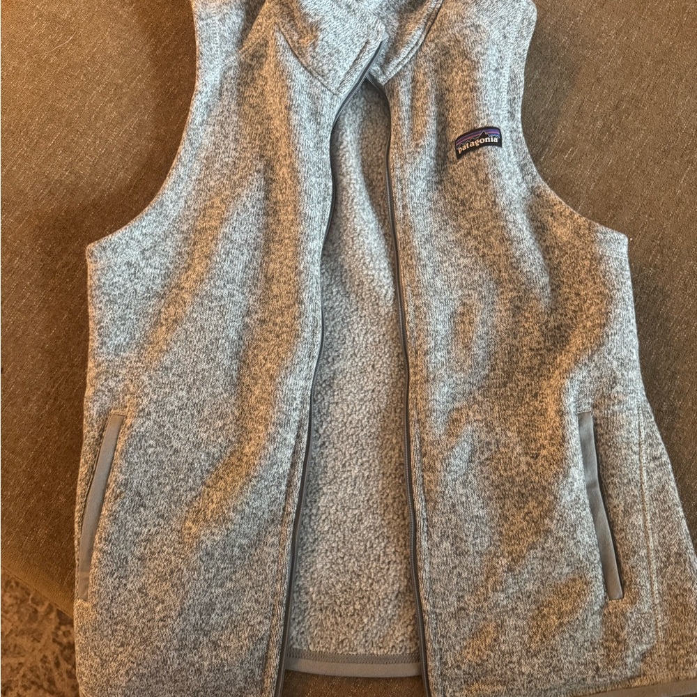 Patagonia Heathered Gray Vest